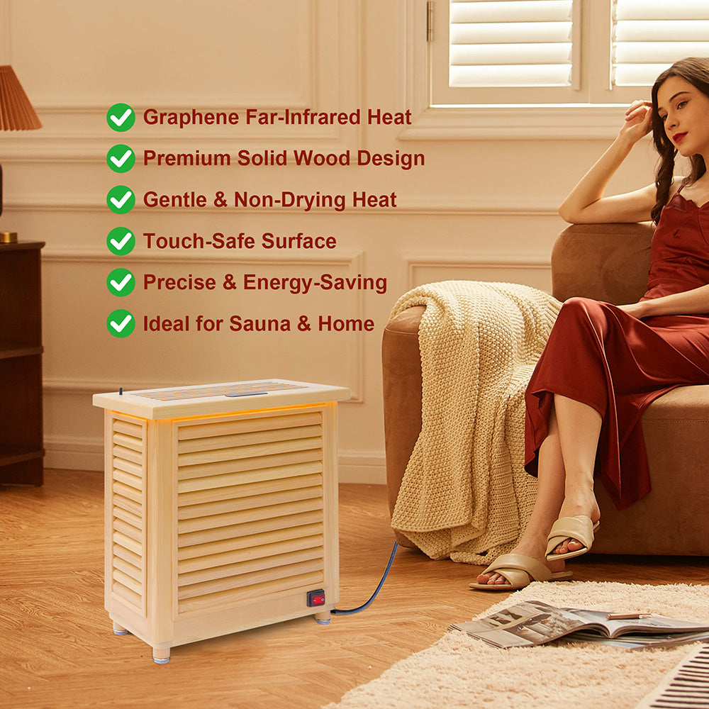 Golden Wave Infrared Sauna Heater - 2000W