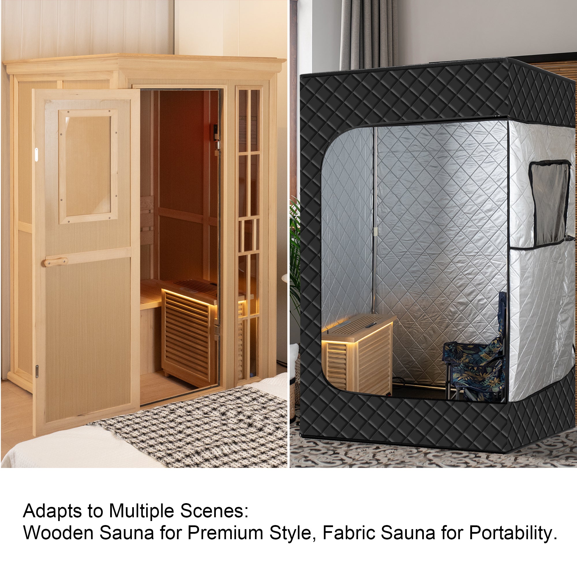 Golden Wave Infrared Sauna Heater - 2000W