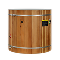 Dynamic Cold Therapy Barrel Spa | Pacific Cedar Plastic Interior