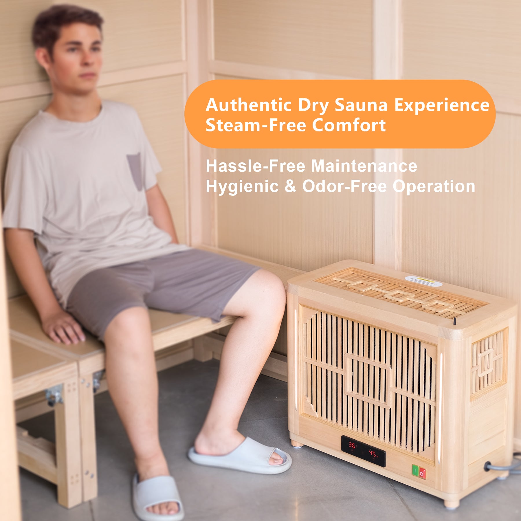 Golden Wave Infrared Sauna Heater - 4000W