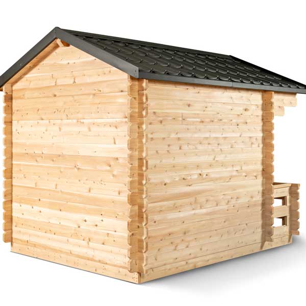 CT Georgian Cabin Sauna with Porch