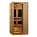 Dynamic Veneto Low EMF Infrared Sauna with Red Light Therapy | 1-2 Person