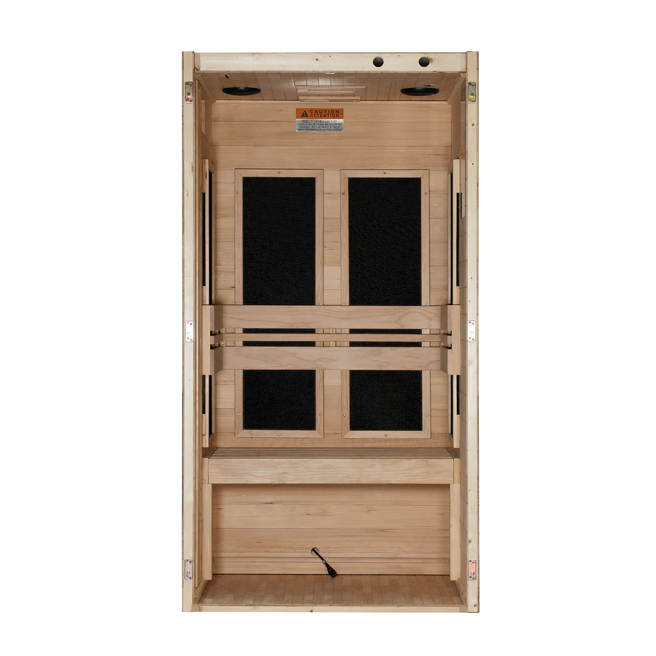 Dynamic "Veneto" 1-2 Person Low EMF FAR IR Sauna *New 2026 Model*